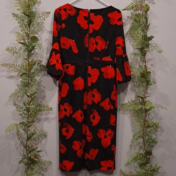 Maggy London poppy floral dress - Picture 7 of 12